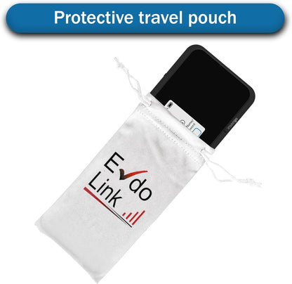 5G Mobile Portable WiFi | Verizon Wireless Jetpack Inseego MiFi M2100 | Free VPN Mobile Hotspot for Travel | Unlocked Globally | Speed Up to 2,7 Gbps | Use 8 hrs | EVDO-LINK Bundle - Verizon Sim Card