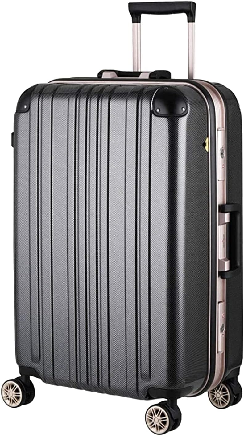 LEGEND WALKER Durable Aluminum Frame Hardside Luggage, 28-inch, Carbon, 5122-62-CB