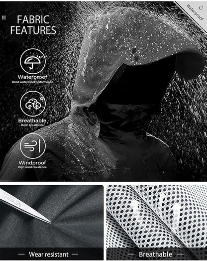 iCreek Rain Suit Waterproof Jacket - Image 3