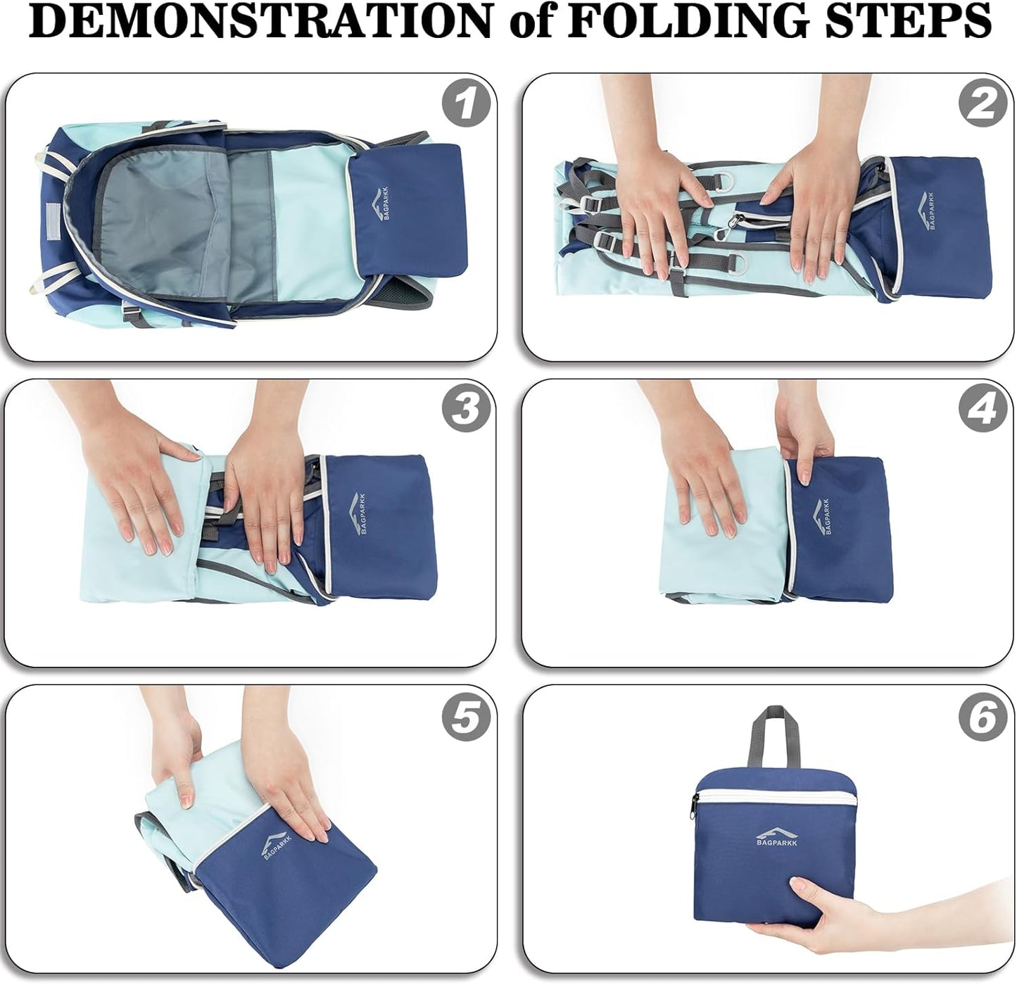 Hiking Backpack,Large 35L Travel Backpacks for Men Women,Water Resistant Ultra Lightweight Foldable Packable Camping Daypack for Outdoor Sports