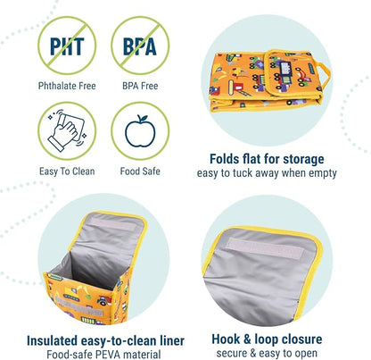 Wildkin Kids Insulated Lunch Bag – Reusable, School & Travel - Image 3
