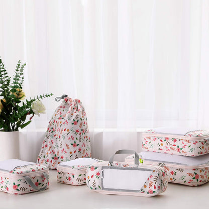 Compression Packing Cubes, Gonex Extensible Storage Mesh Bags Organizers