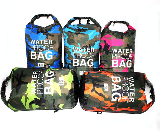 Waterproof Dry Bag 2L/5L/10L/15L/20L/30L, Roll Top Sack Keeps Gear Dry for Kayaking, Rafting, Boating, Swimming, Camping, Hiking, Beach, Fishing with Free Waterproof Phone Case