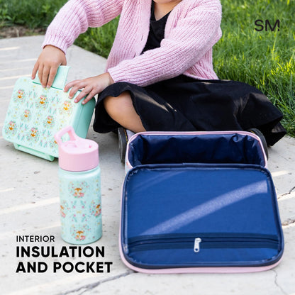 Simple Modern Marvel Kids Lunch Box for School | Reusable Insulated Lunch Bag for Toddler, Girl, and Boy | Meal Containers with Exterior & Interior Pockets | Hadley Collection | Spider Gwen