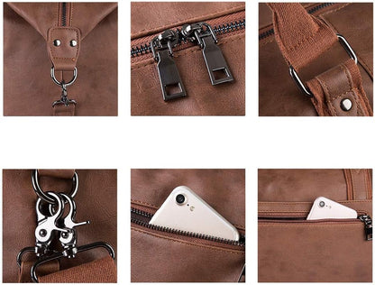 Weekender Overnight Bag Carry On Bag Travel Bag with Shoe Pouch