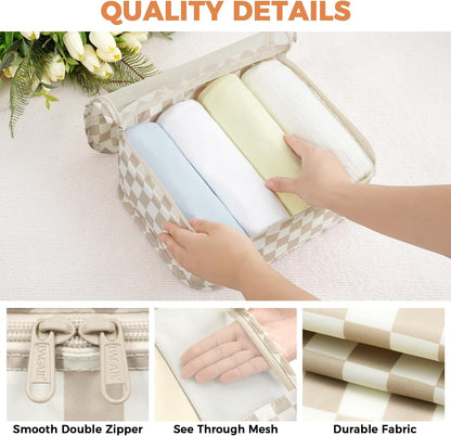 BAGAIL 9 Set Packing Cubes Luggage Packing Organizers for Travel Accessories