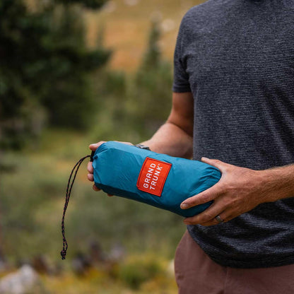 Grand Trunk Moab Multi-Use Tarp Shelter - Waterproof Nylon Hammock & Camping Tarp, Includes Cord & Stakes