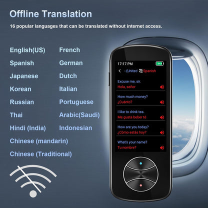 Language Translator Device No WiFi Needed, AI Translator Two Way Real Time Voice Translation with 137+ Languages, Offline/Photo Translation for Travel Business Learning