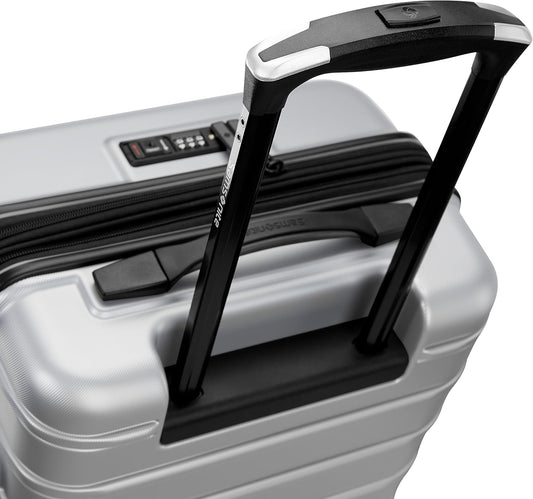Samsonite Omni 2 PRO Hardside Expandable Luggage with Spinners, Arctic Silver, Carry-on