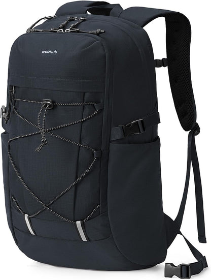 ECOHUB Hiking Backpack 30L Travel Backpack Lightweight Casual Daypack Water Resistant Camping Bag Outdoor Sports Back pack for Men Women