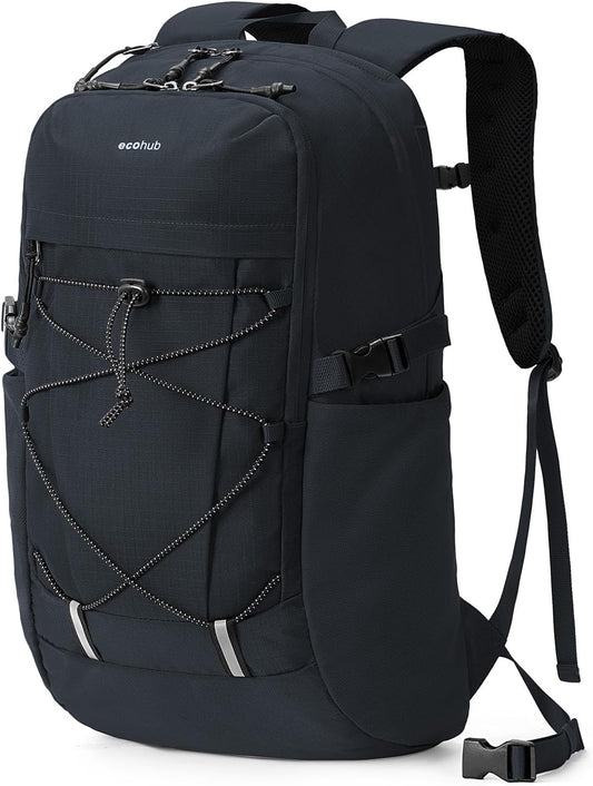 ECOHUB Hiking Backpack 30L Travel Backpack Lightweight Casual Daypack Water Resistant Camping Bag Outdoor Sports Back pack for Men Women