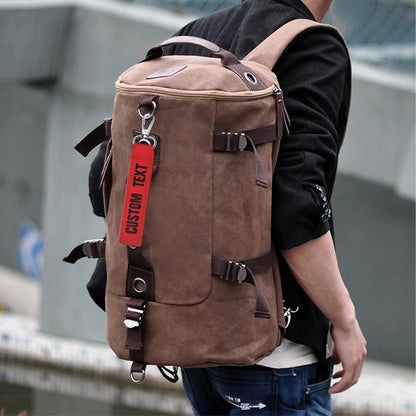 Custom Luggage Tags, Custom Personalized Luggage tag Name, Embroidery Key Ring Accessories for Car, Luggage, Crate,Gear