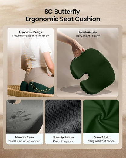 ProtoArc Seat Cushion, Office Chair Cushion - Image 7