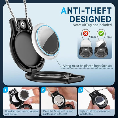 Waterproof Airtag Holder, 4 Pack Airtag Case - Image 4