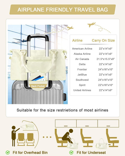 Initial Travel Duffel Bag Sports Gym Bag for Kids Teen Birthday Gifts,Beige Personalized Weekender Bag Carry On Dance Bags for Women Men,Waterproof Monogram Overnight Bag with Trolley Sleeve(Letter E)