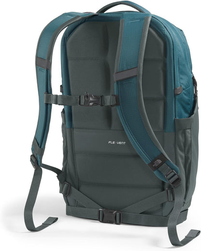 THE NORTH FACE Surge Commuter Laptop Backpack | Daypack with Water Repellent Finish, 16" Laptop Sleeve, Reflective Details, Space/Anthracite Grey, One Size