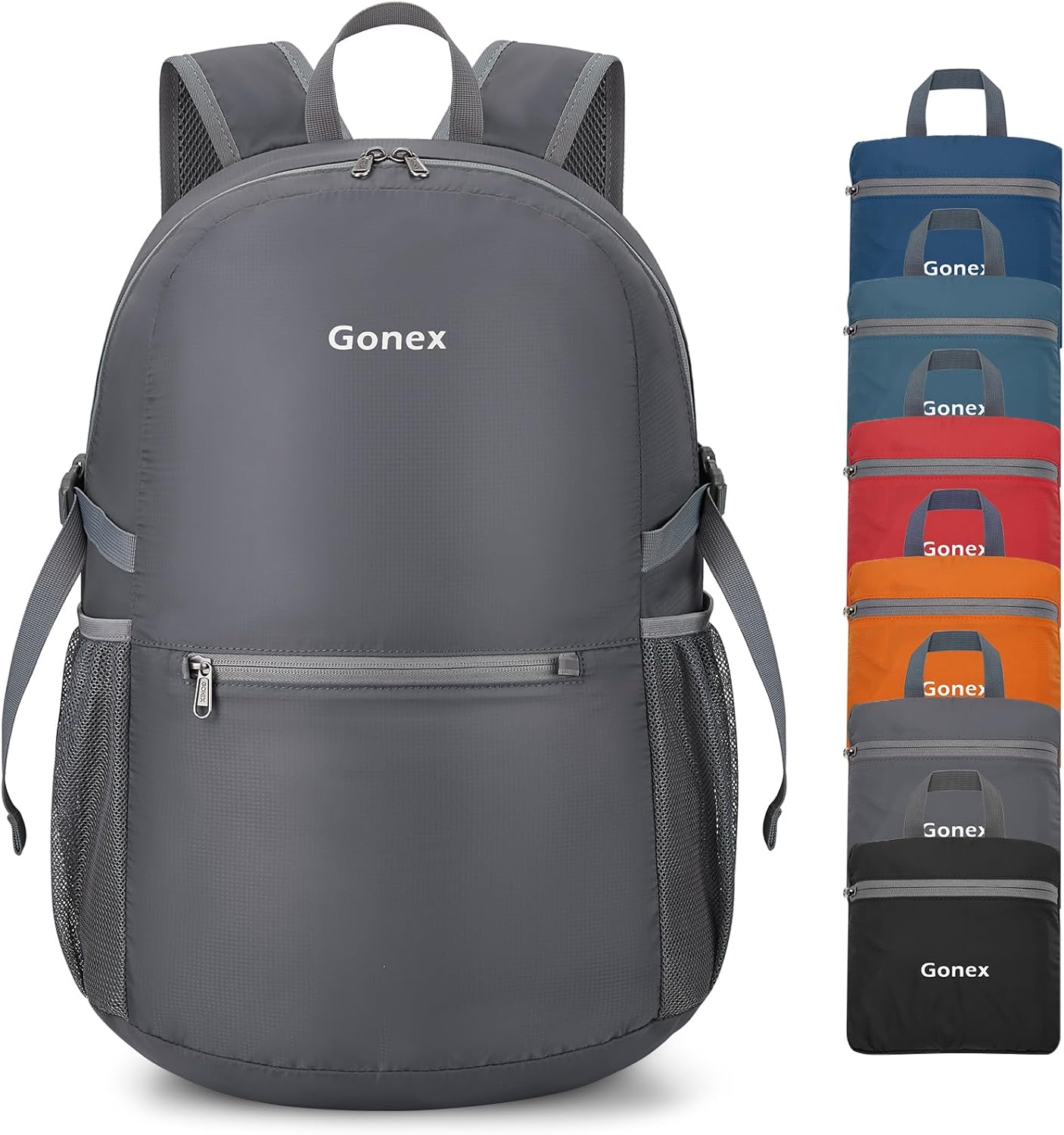 Gonex 30L Ultra Lightweight Packable Backpack, Handy Foldable Daypack for Camping Outdoor Travel Cycling Backpacking