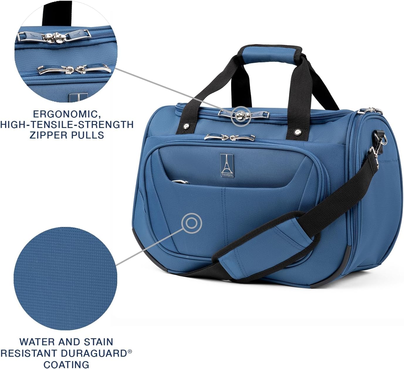 Travelpro Maxlite 5 Softside Lightweight Underseat Carry-On Travel Tote, Overnight Weekender Bag