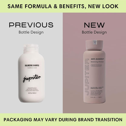 Jupiter Anti-Dandruff Shampoo, Conditioner, & Serum Advanced Set, Physician-Formulated for Dry, Itchy, Oily, Flaky Scalp Care, Color-Safe, Dry Scalp, Sulfate-Free