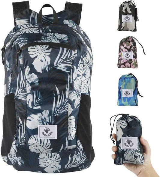 4Monster Hiking Daypack,Water Resistant Lightweight Packable Backpack for Travel Camping Outdoor