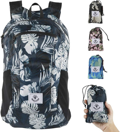 4Monster Hiking Daypack,Water Resistant Lightweight Packable Backpack for Travel Camping Outdoor