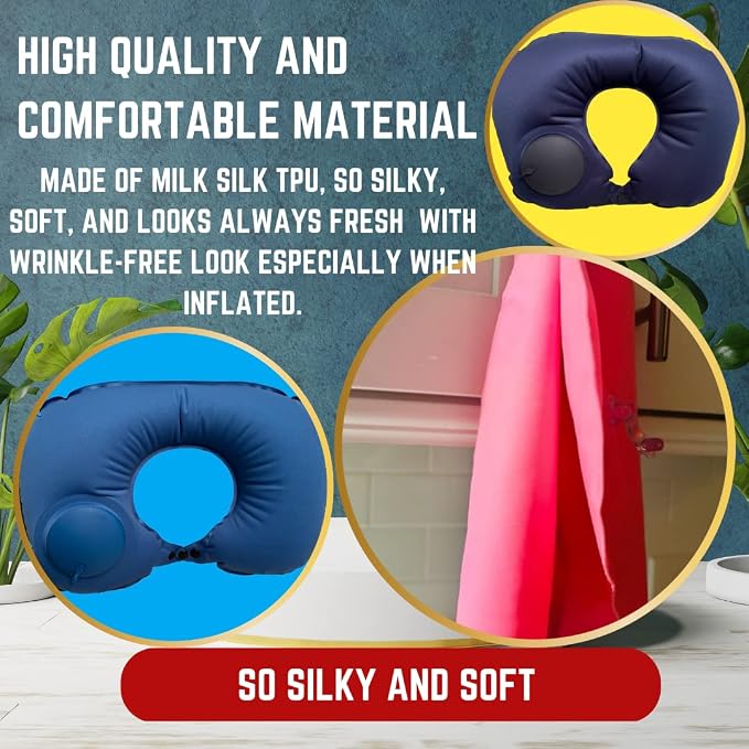 Inflatable Travel Pillows for Airplanes - Image 7