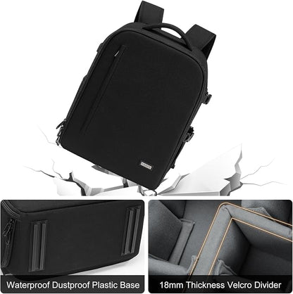 CADeN Camera Backpack, Extra Large DSLR Camera Bag - Image 4