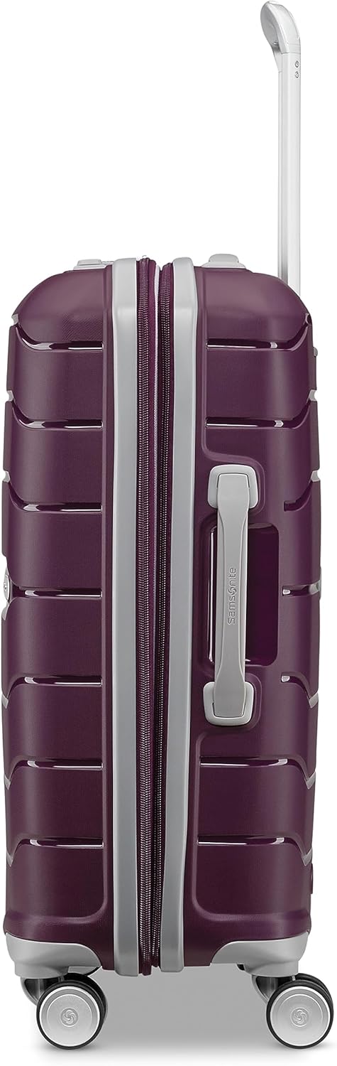 Samsonite Freeform Hardside Expandable with Double Spinner Wheels, Amethyst Purple, 2-Piece Set (20/28)