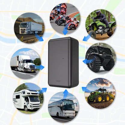 G05A GPS Tracker for Vehicle No Monthly Fees, SIM Card Included, Real-Time Tracking, Global Coverage, Geo-Fencing, Strong Magnetic Attachment, Long Battery Life