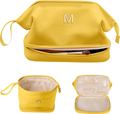 Cute Stuff For Teen Girls-Bachelorette Gifts for Bride, Initial Makeup Bag, Travel Gifts, Personalized Bags,Cosmetic Bag, Birthday Gifts for 3 4 5 6 7 8 9 10 11 12 13 Year Old Girl