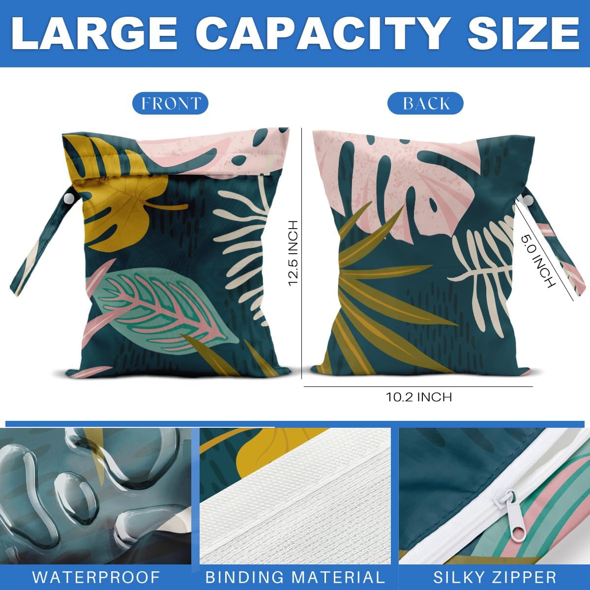 Beach Bags Wet Bag for Swimsuit Tote Bag for Friends Travel Gifts, Aloha Bags Waterproof Vacation Essential