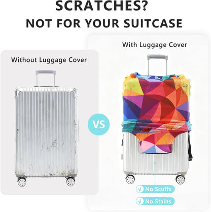 Travelkin Luggage Covers For Suitcase Tsa Approved,Suitcase Cover Protector Fit 18-32 Inch Luggage (XL for 29-32 Inch Luggage)