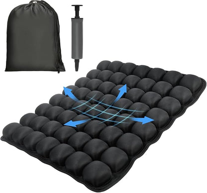 Professional Comfortable 3D Travel Seat Cushion, Air Inflatable Pressure Relief by WurodBiza