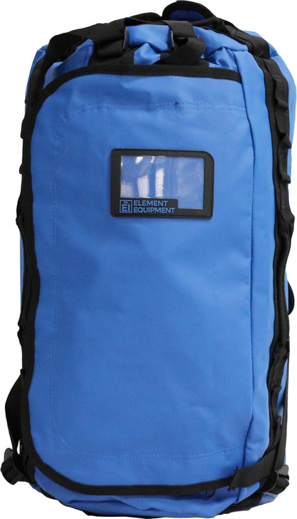 Element Equipment Trailhead Duffel Bag Shoulder Straps Waterproof Imperial Blue Medium