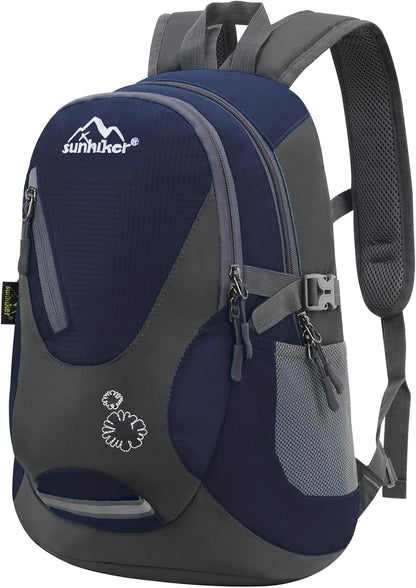 sunhiker Cycling Hiking Backpack Water Resistant Travel Backpack Lightweight SMALL Daypack M0714 (Dark Blue)