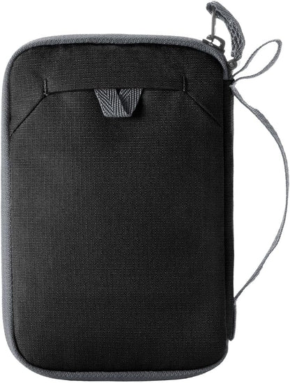 Eagle Creek Stash RFID Passport Wallet – Slim Travel Organizer with RFID Blocking – Secure Storage for Passport, Cards & Cash – Lightweight & Water-Resistant – Unisex – Black