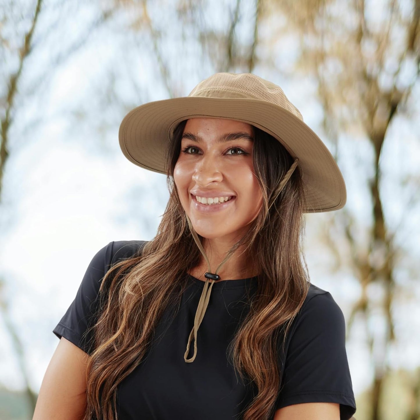 Home Prefer UPF 50+ Men's Sun Hat Wide Brim Bucket Hat UV Protection Hat for Mens Womens Beach Safari Gardening Golf Fishing