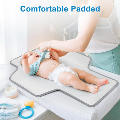 Accmor Portable Diaper Changing Pad, Waterproof Baby Changing Mat, Foldable Travel Diaper Changing Pads for Baby