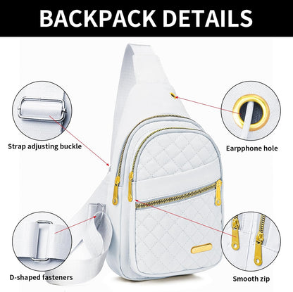 Small Sling Bag For Women Men Casual Crossbody Sling Backpack