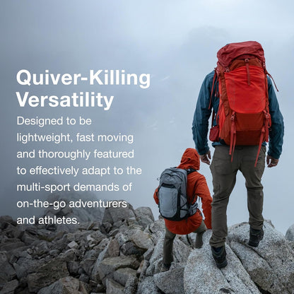 Osprey Talon Pro 30L Men's Hiking Backpack with Hipbelt, Silver Lining