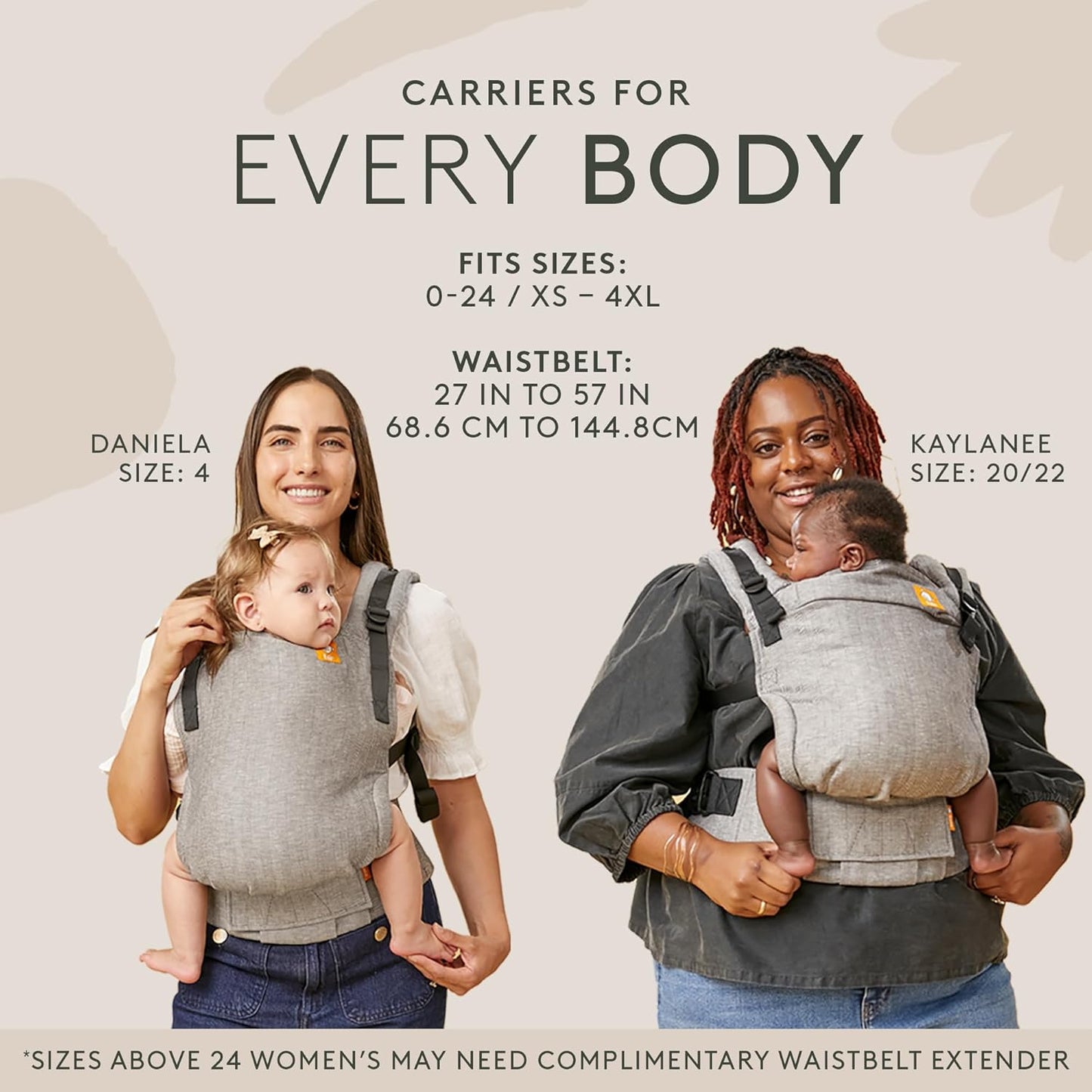 Baby Tula Breathable Mesh Panel Free-to-Grow Baby Carrier - Adjustable, Comfortable, Newborn to Toddler Carrier - Ergonomic Fit for 7lbs to 45lbs - Back & Front Carry Options - Urbanista (Black)