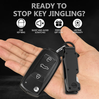 Key Organizer Minimalist Innovative Keyholder Compact Keys Organizer Smart KeyChain Secures 2-6 Keys