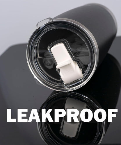 20 oz Stainless Steel Vacuum Insulated Tumbler with Lid And Straw,Durable Travel Iced Coffee Mugs Cups,Dishwasher Safe, Spill Proof,Grils Women men Friends Bottle,Easy Cleaning - Dark Gray