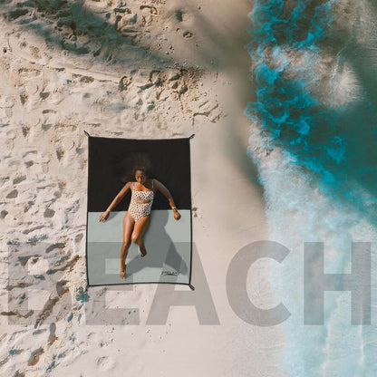 Frelaxy Pocket Picnic Blanket, Waterproof Sandproof Beach Mat, Compact Camping Tarp for Festivals, Hiking, Travel, Outdoor Recreation