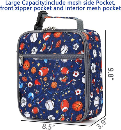 FlowFly Lunch box Insulated Soft Bag Mini Cooler Back to School Thermal Meal - Image 3