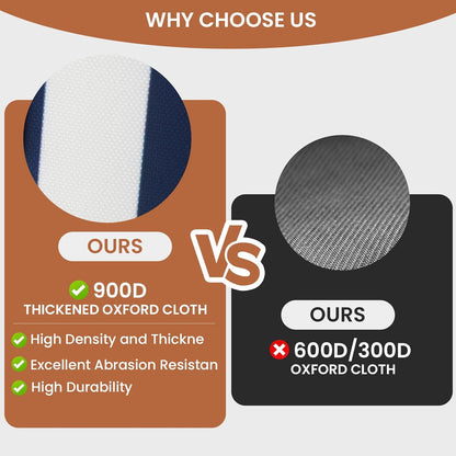 2-Bottle Insulated Wine Carrier Tote - Leakproof Padded 900D Oxford Wine Cooler Bag for Travel, Picnics, Beach & Parties - Ideal Wine Gift for Wine Lovers