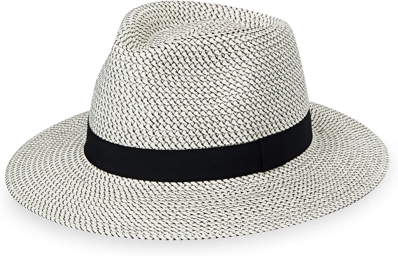 Wallaroo Hat Company Women’s Petite Charlie Fedora – UPF 50+, Packable Design, Adjustable Sizing for Smaller Crown Sizes