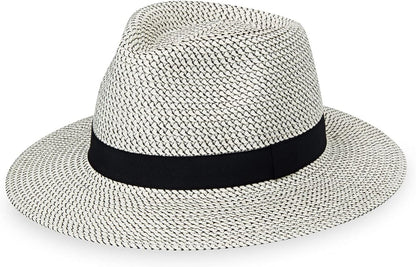 Wallaroo Hat Company Women’s Petite Charlie Fedora – UPF 50+, Packable Design, Adjustable Sizing for Smaller Crown Sizes