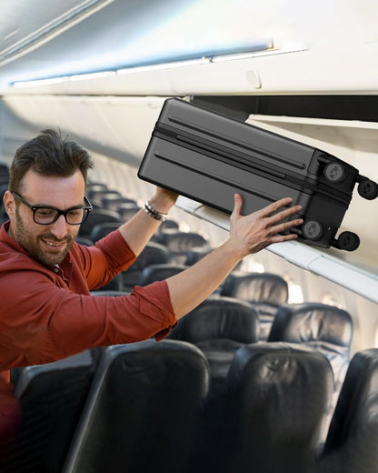 MGB Carry on Luggage 22 X 14 X 9 Airline Approved Suitcase with Wheels,20 Inch Travel Suitcase Lightweight with Spinner wheels And Hard Luggage Airline Approved with TSA Lock Carry on