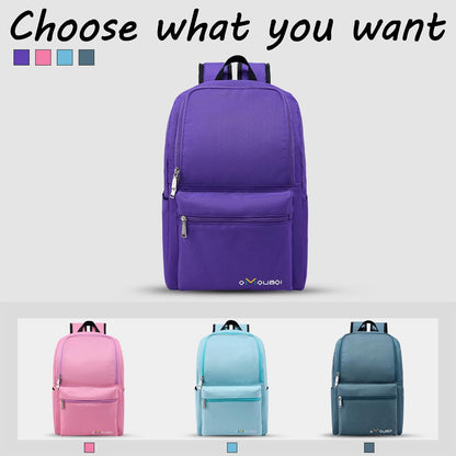 OMOUBOI Casual Daypacks Superbreak Backpack 14 inch Laptop Backpack for Women & Men Fits Tourism Business (Purple)